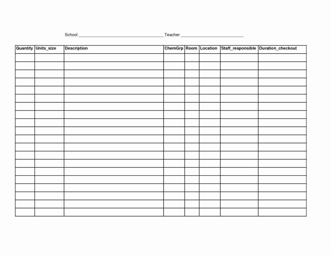 Liquor Inventory Spreadsheet Excel — Db