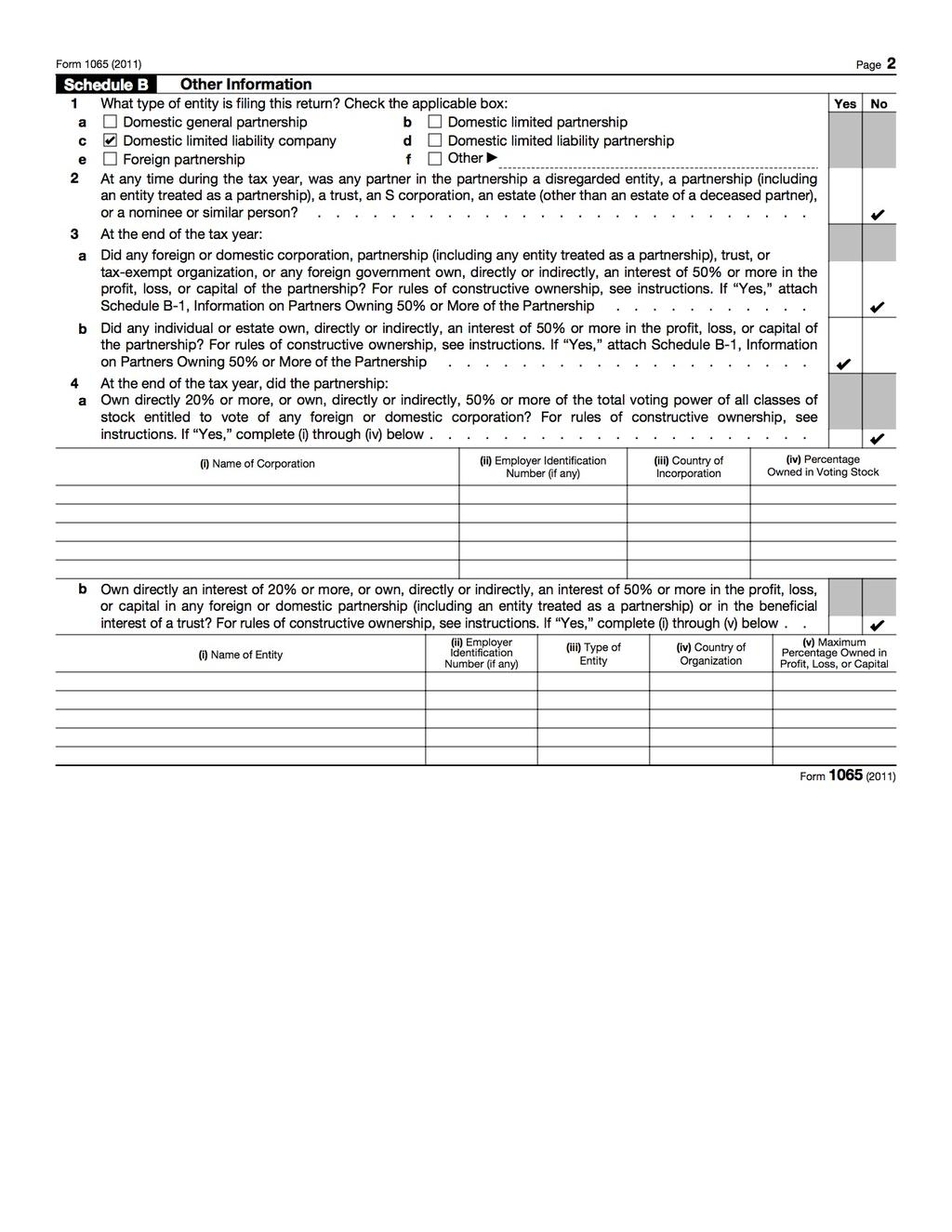 Llc Capital Account Spreadsheet with How To Fill Out An Llc 1065 Irs Tax Form