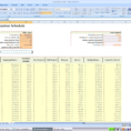 Loan Payment Spreadsheet Intended For Mortgage Payment Table Spreadsheet Loan Amortization Schedule Excel