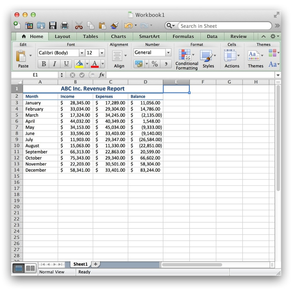Macbook Air Excel Spreadsheet With How To Hide Cells In Excel For Mac Os X  Tekrevue