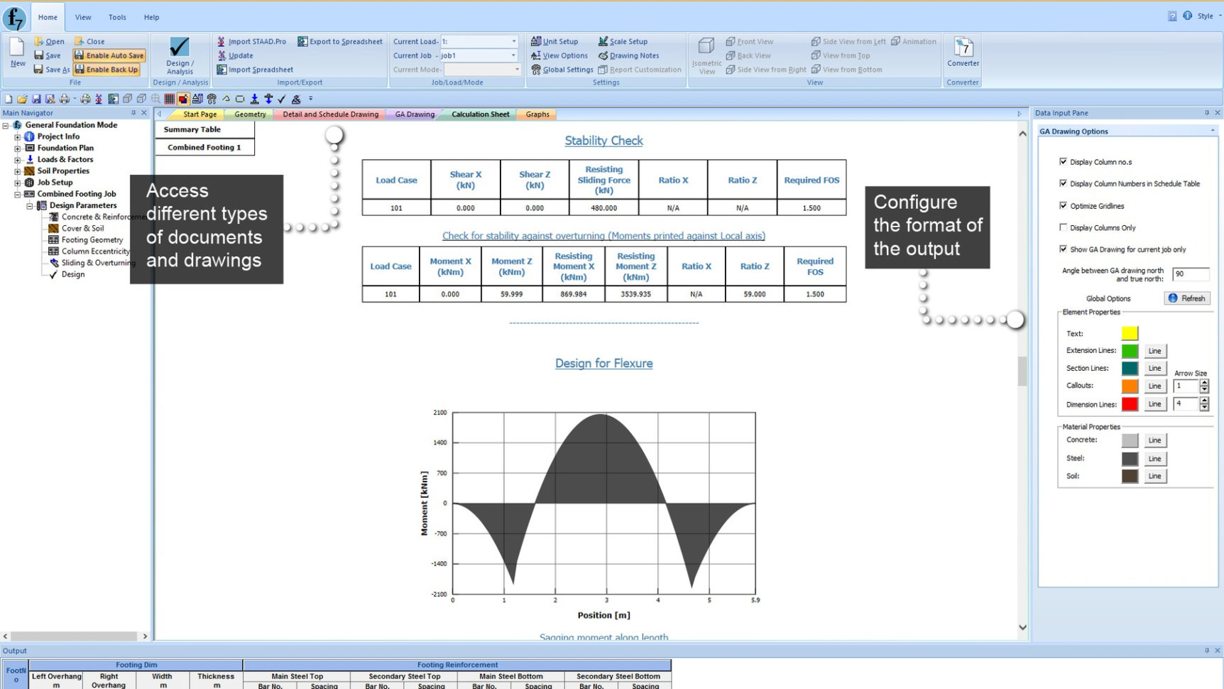 Machine Foundation Design Spreadsheet In Staad Foundation Advanced Ataglance Research Engineers Machine Foundation Design Spreadsheet In Staad Foundation Advanced Ataglance Research Engineers