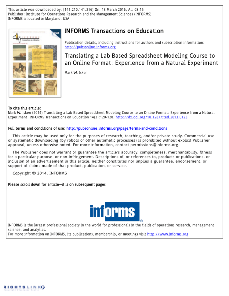 Management Science The Art Of Modeling With Spreadsheets Pdf Regarding Pdf Teaching Business Modeling Using Spreadsheets