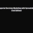 Managerial Decision Modeling With Spreadsheets 2Nd Edition Pdf Inside Pdf Download Managerial Decision Modeling With Spreadsheets 2Nd
