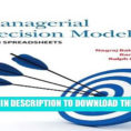 Managerial Decision Modeling With Spreadsheets 3Rd Edition Pdf Throughout Pdf] Managerial Decision Modeling With Spreadsheets 3Rd Edition