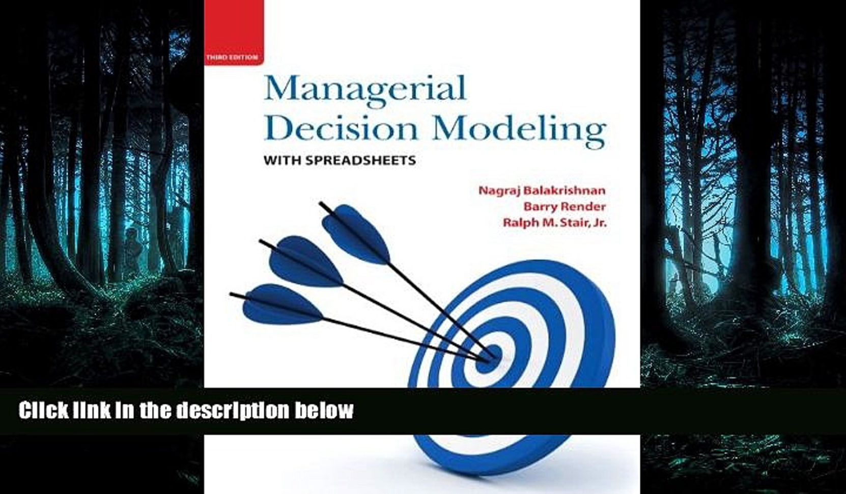 Managerial Decision Modeling With Spreadsheets 3Rd Edition Pdf Within Read The New Book Managerial Decision Modeling With Spreadsheets