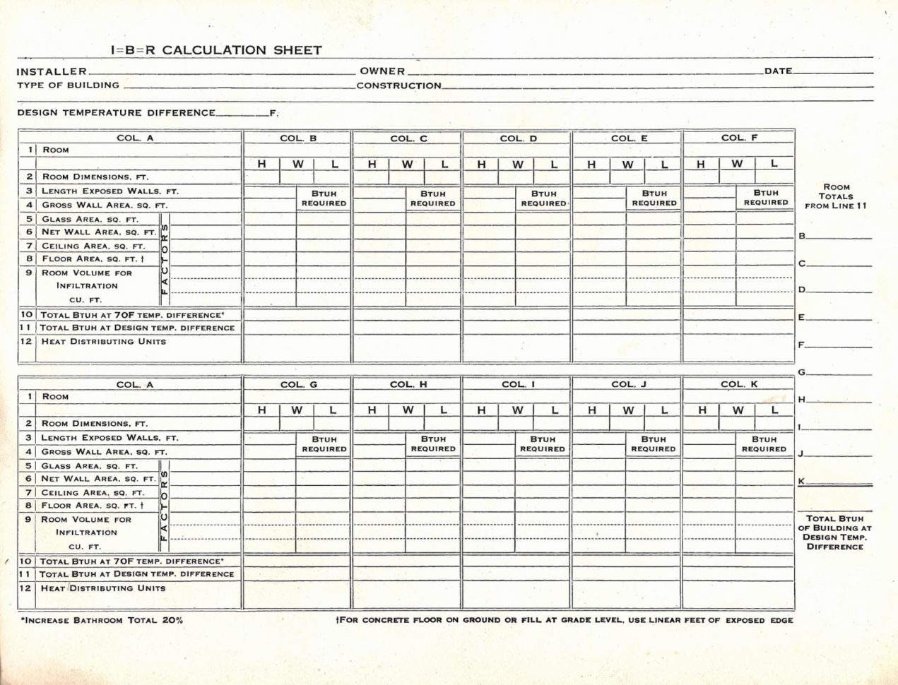 Manual D Spreadsheet In Spreadsheet Example Of Manual J Calculation Load For Hvac — Db 4201