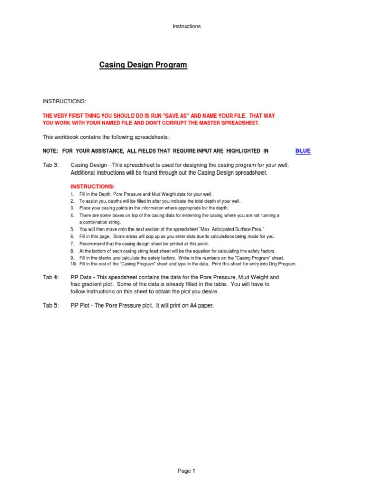 Manual J Calculation Spreadsheet Throughout Manual J Calculation Spreadsheet Or Csg Design Xls Casing Borehole