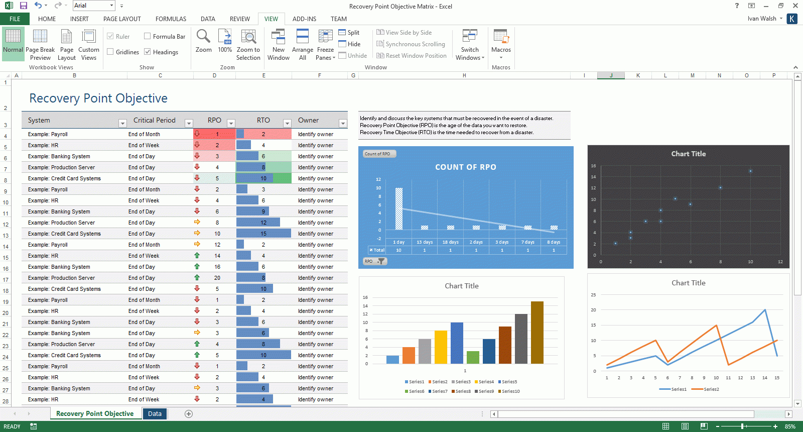 market research report template excel