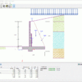 Masonry Wall Design Spreadsheet Within Masonry Wall  Geotechnical Software Geo5  Fine