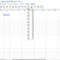 Math Spreadsheet In Basicmath Spreadsheet