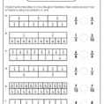 Math Spreadsheet Within Math Fractions Worksheets 4Th Grade Common Core Improper Spreadsheet