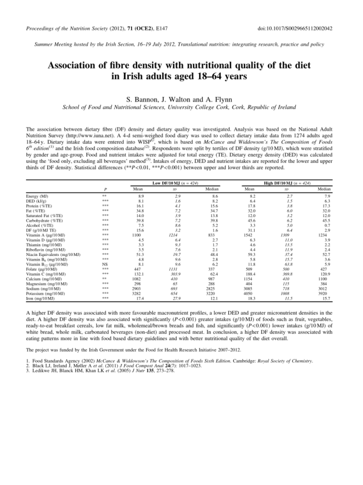 Mccance And Widdowson Spreadsheet Pertaining To Mccance And Widdowson's The Composition Of Foods  Sixth Edition