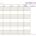 Meal Plan Spreadsheet Intended For Meal Plan Spreadsheet Unique Sample Breakfast Menu Template Cycle