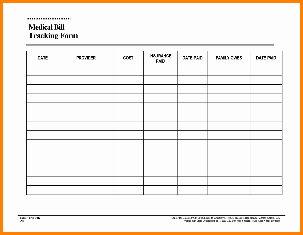 Medical Bill Organizer Spreadsheet With 11+ Bills Tracker Template  Stretching And Conditioning