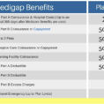 Medicare Comparison Spreadsheet With Regard To Compare Medicare Supplement Plans  Medigap Plan Comparison Chart