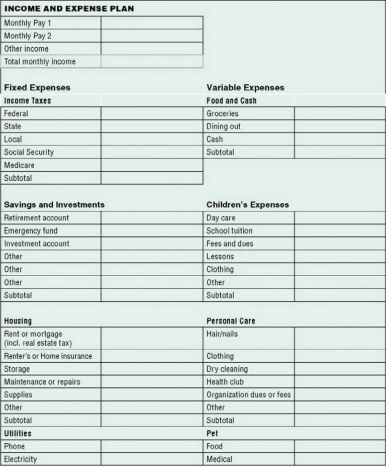 Medicare Comparison Spreadsheet with regard to Small Business Income ...