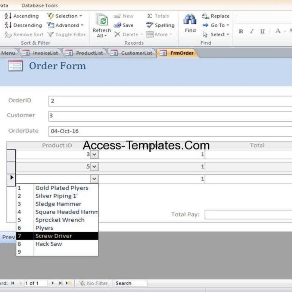 Microsoft Access Is A Spreadsheet Software For Access Invoice Database Template Free Microsoft Order Management Microsoft Access Is A Spreadsheet Software For Access Invoice Database Template Free Microsoft Order Management