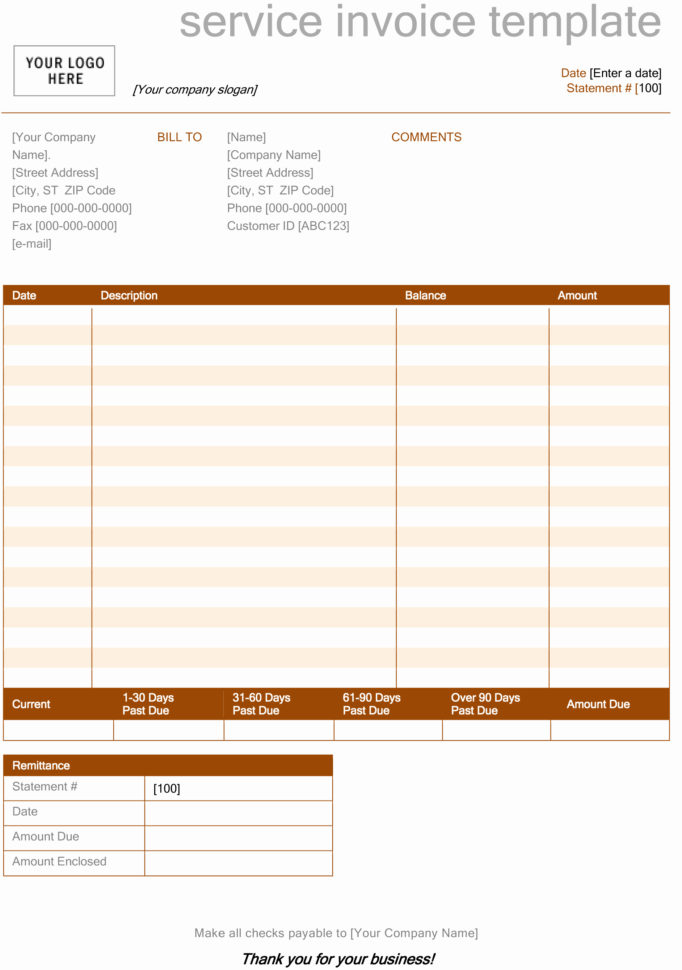 Microsoft Word Spreadsheet Template Inside Best Of 29 Design Invoice Template For Microsoft Word 2003