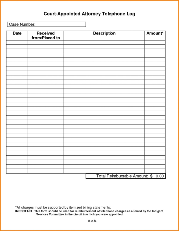 Gas Mileage Expense Report Template