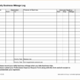 Mileage Spreadsheet Template Intended For Business Mileage Log Template Example Of Printable Mileage Log