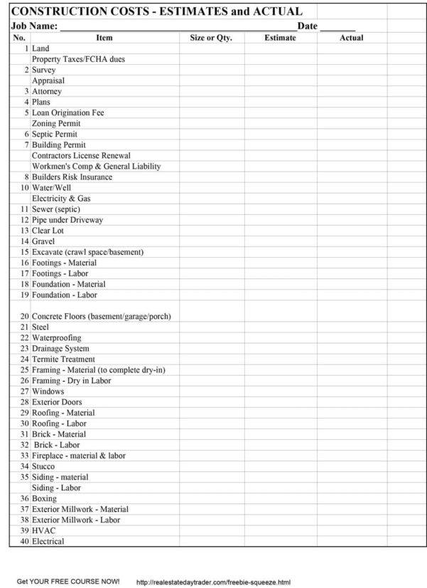 Millwork Estimating Spreadsheet Google Spreadshee Millwork Estimating ...