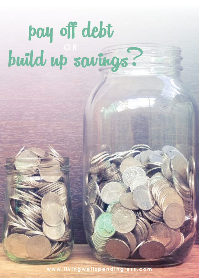 Money Saving Expert Budget Spreadsheet Throughout Pay Off Debt Or Build Savings? Fixing Your Finances