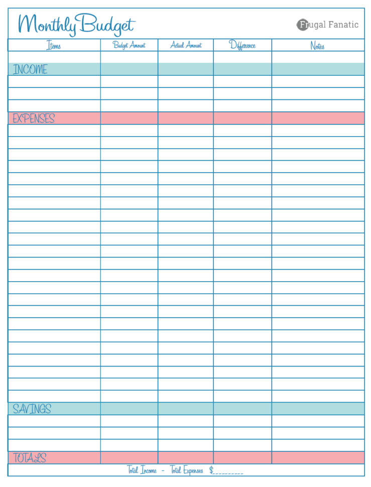 Money Saving Spreadsheet Intended For Spreadsheet Examples Save Money Budget Blank Monthly Worksheet