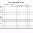 Money Saving Spreadsheet Throughout Monthly Spreadsheet Fresh Money Saving Spreadsheet For Restaurant