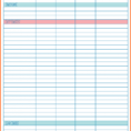 Monthly Bills Spreadsheet With Monthly Bill Spreadsheet Template Free Budget Excel Templates