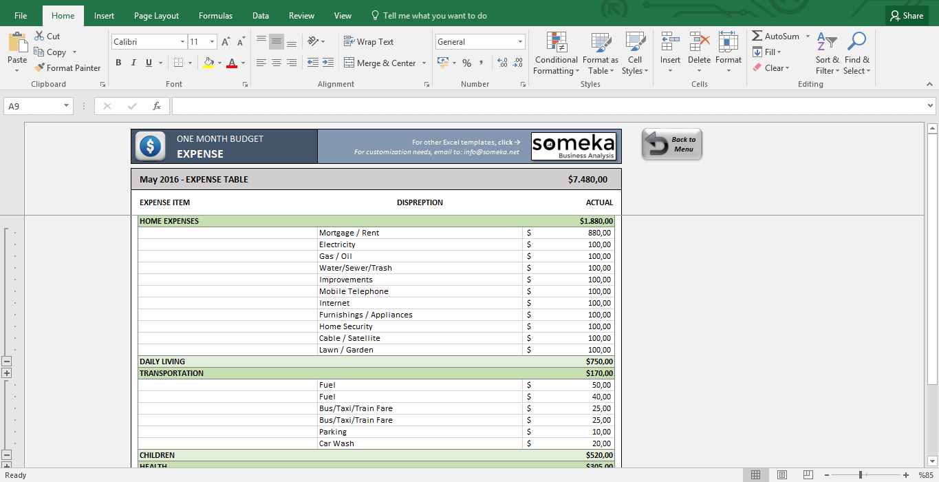 Monthly Budget Excel Spreadsheet Template Inside Monthly Budget Worksheet  Free Budget Template In Excel