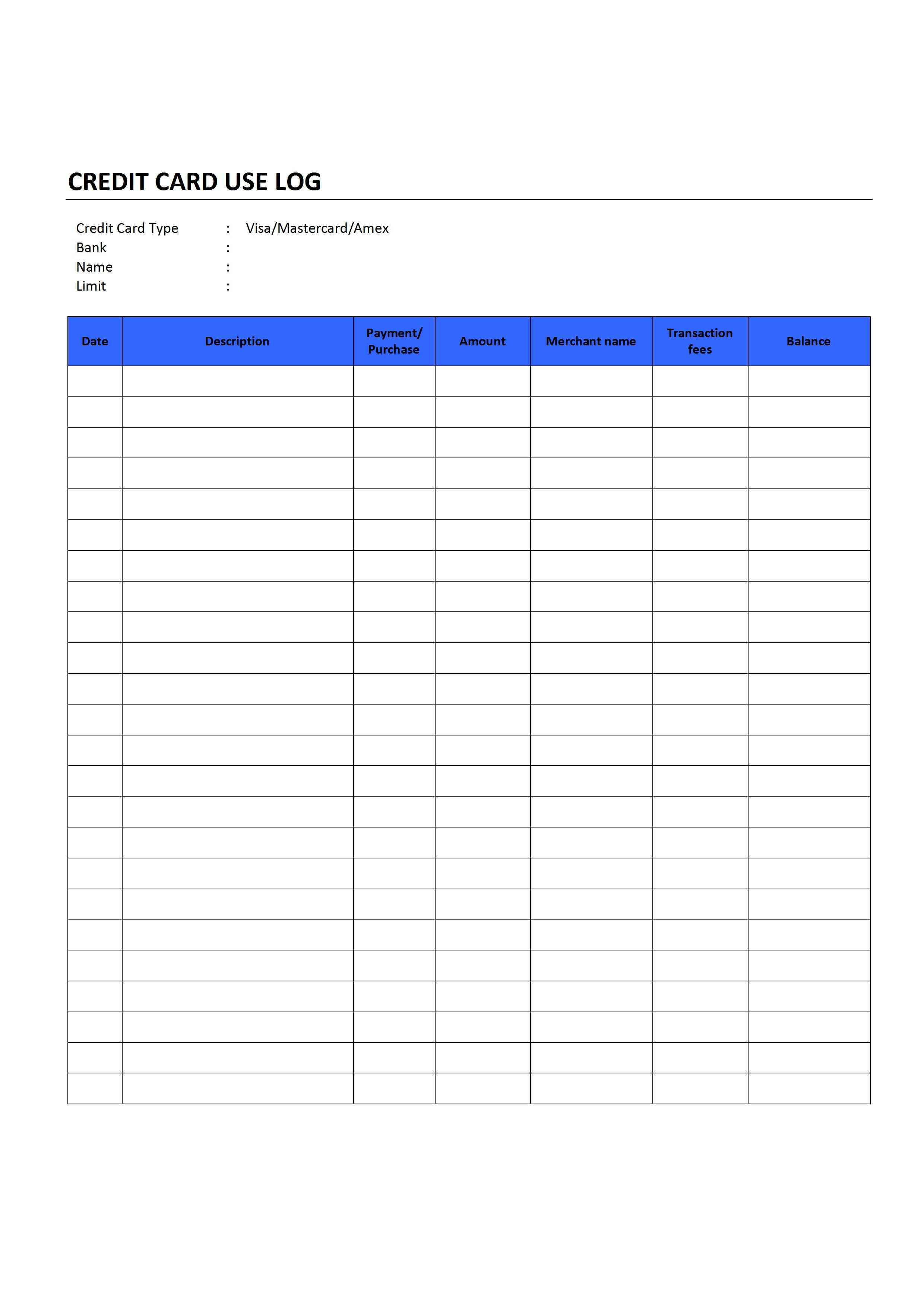 Monthly Credit Card Payment Spreadsheet With Credit Card Payment Tracking Spreadsheet Sheet Monthly Tracker