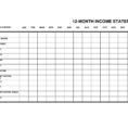 Monthly Income Spreadsheet Within Monthly Income Spreadsheet  Resourcesaver
