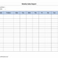 Monthly Sales Tracking Spreadsheet Inside Monthly Sales Tracking Spreadsheet Activity Report Template Word
