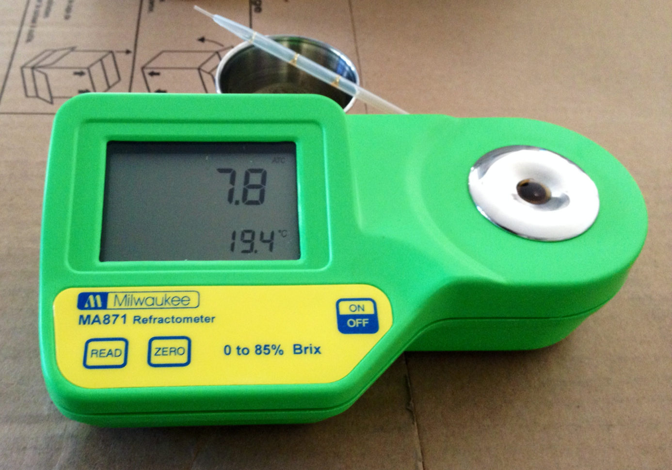 More Wine Refractometer Spreadsheet Regarding No More Refractometer Guess Work For Me! : Homebrewing