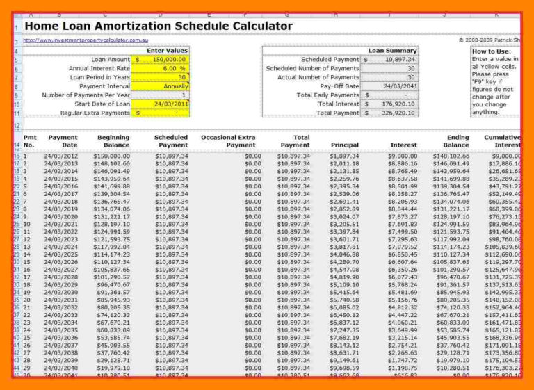 Best Mortgage Amortization Calculator