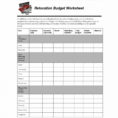 Moving Budget Spreadsheet Within Spreadsheet Examples Moving Expenses Template Free Budget Templates