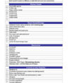 Moving Checklist Spreadsheet Regarding 45 Great Moving Checklists [Checklist For Moving In / Out
