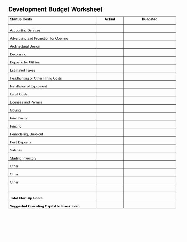 Moving Expense Spreadsheet — db-excel.com