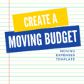 Moving Expenses Spreadsheet Template In Create A Realistic Moving Budget Using This Guide