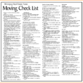 Moving House Checklist Spreadsheet Pertaining To Business Moving Checklist Template Fresh Moving Checklist