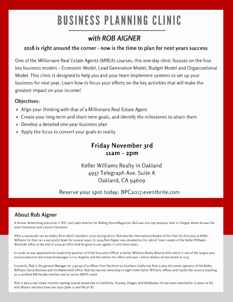 Mrea Business Planning Spreadsheet With Millionaire Real Estate Agent Business Plan Business Plan Sampl