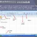 Ms Office Spreadsheet Inside Project On Msexcel.  Ppt Download