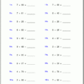 Multiplication Spreadsheet Intended For Grade 5 Multiplication Worksheets