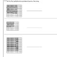 Multiplication Spreadsheet Within Multiplication Array Worksheets From The Teacher's Guide