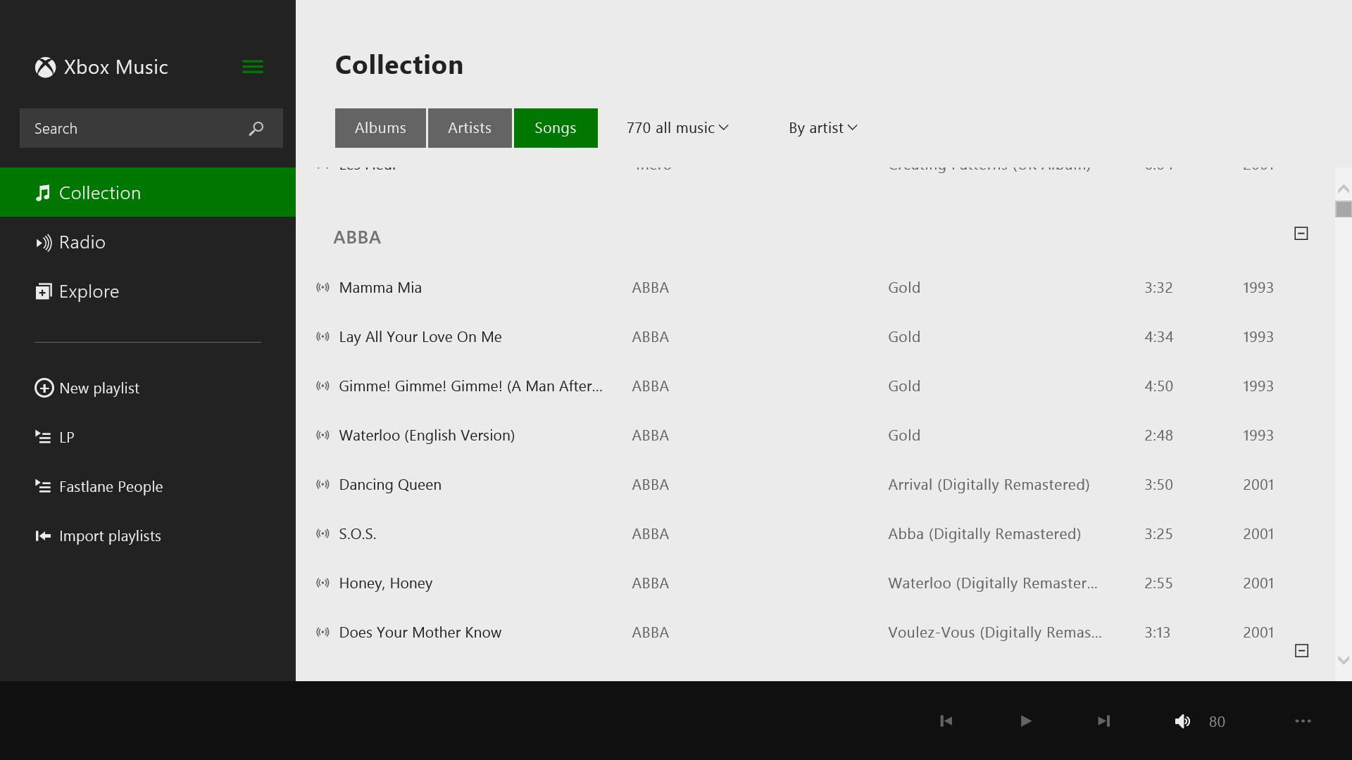 Music Collection Spreadsheet Within Windows 8.1 Music And Video: More Playing Music, Less Hard Selling