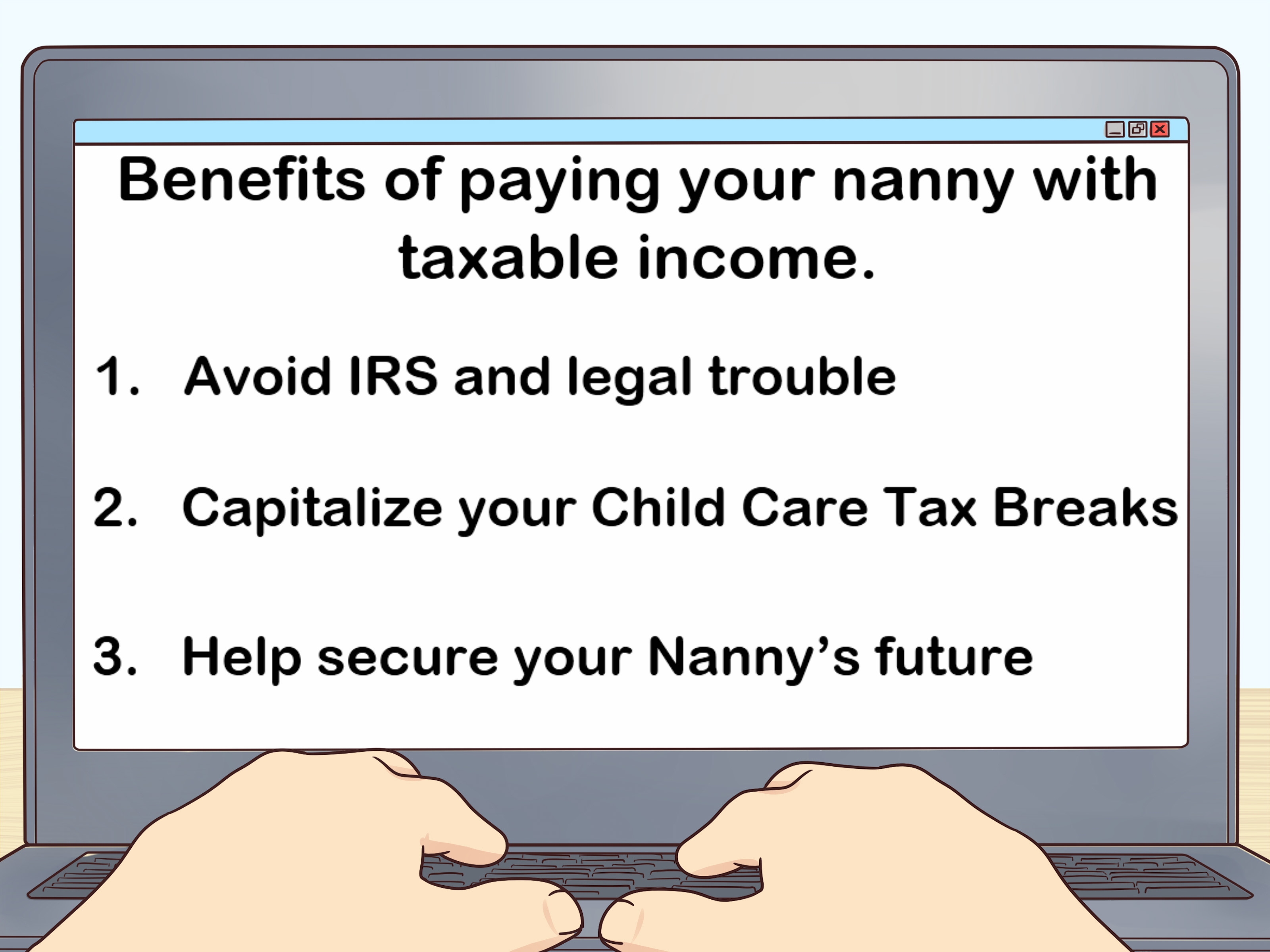 Nanny Payroll Spreadsheet Inside 3 Ways To Pay Nanny Taxes  Wikihow