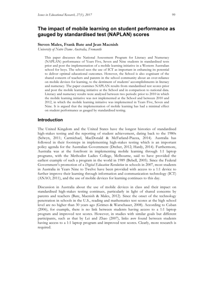 Naplan Analysis Spreadsheet In Pdf The Practice Of Using Naplan Numeracy Test Results: A Review Of