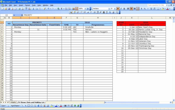 Nba Schedule Spreadsheet for Employee Schedule Spreadsheet Invoice ...