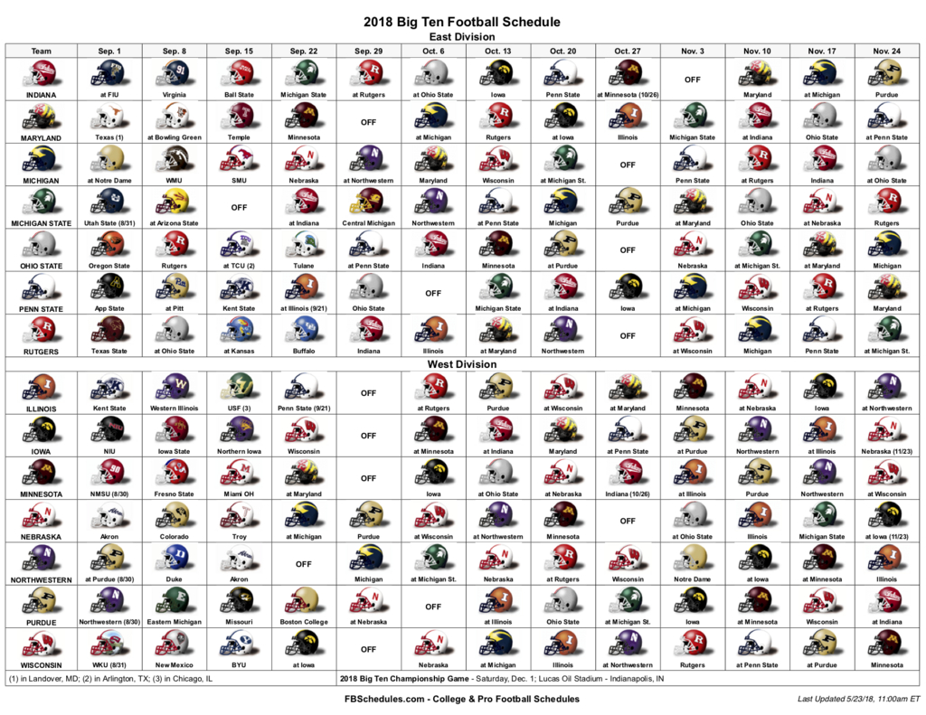 Ncaa Football Spreadsheet Within 2017 College Football Helmet Schedule Spreadsheet : Ash Cycles