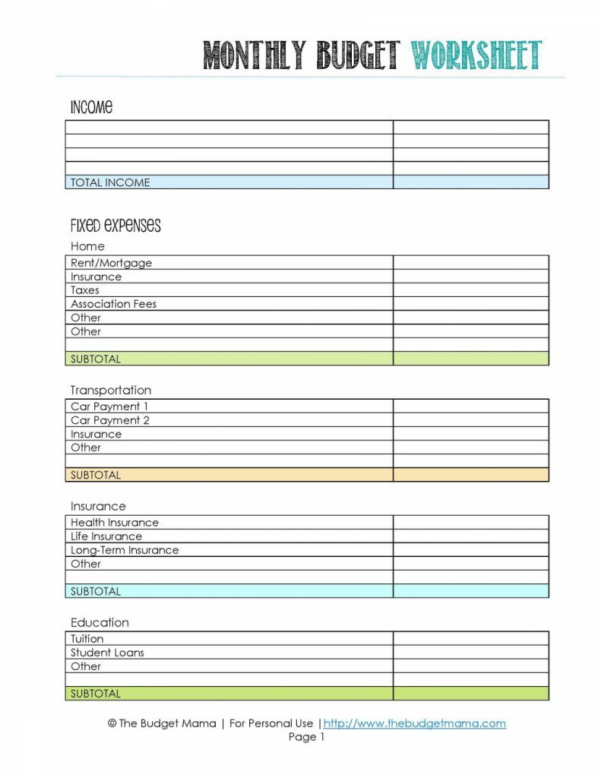 New Home Construction Budget Spreadsheet in Home Construction Budget